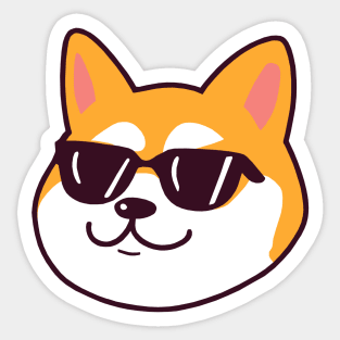 Shibas with Attitude 02 Sticker